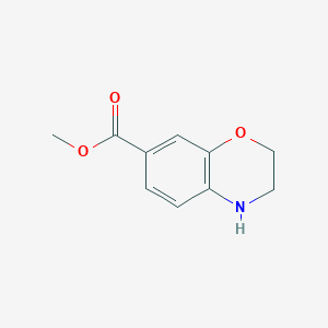 3,4-Dihydro-2H-benzo[1,4]oxazine-7-carboxylic acid methyl ester 