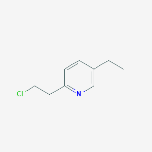 Pyridine, 2-(2-chloroethyl)-5-ethyl- Pyridine, 2-(2-chloroethyl)-5-ethyl-