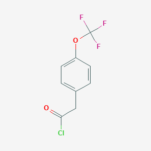 Benzeneacetyl chloride, 4-(trifluoromethoxy)-