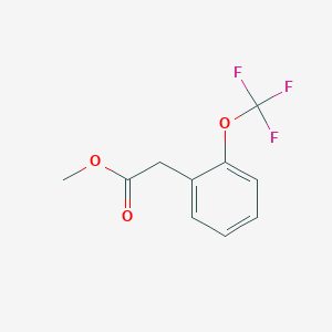 Benzeneacetic acid, 2-(trifluoromethoxy)-, methyl ester
