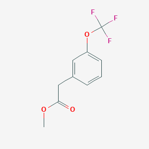 Benzeneacetic acid, 3-(trifluoromethoxy)-, methyl ester 