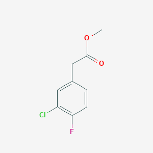 Benzeneacetic acid, 3-chloro-4-fluoro-, methyl ester
