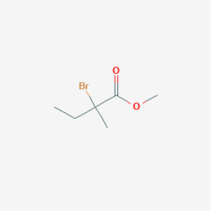 Butanoic acid, 2-bromo-2-methyl-, methyl ester 