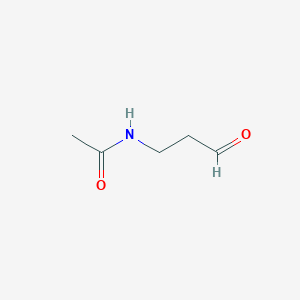 Acetamide, N-(3-oxopropyl)-  