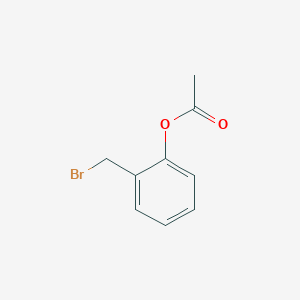 Phenol, 2-(bromomethyl)-, 1-acetate 