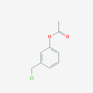 Phenol, 3-(chloromethyl)-, 1-acetate 