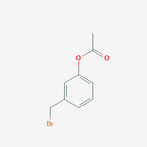 Phenol, 3-(bromomethyl)-, 1-acetate 