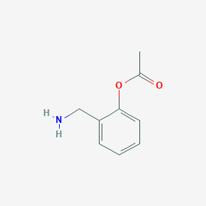 Phenol, 2-(aminomethyl)-, acetate (ester)  