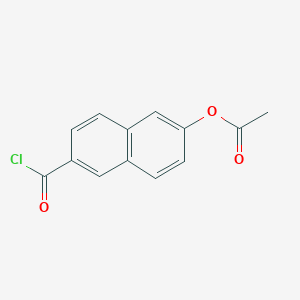 2-Naphthalenecarbonyl chloride, 6-(acetyloxy)- 