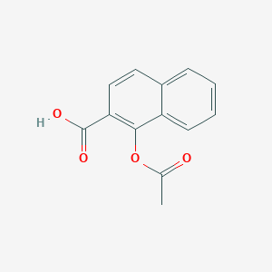 2-Naphthalenecarboxylic acid, 1-(acetyloxy)- 