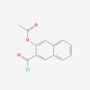 2-Naphthalenecarbonyl chloride, 3-(acetyloxy)- 