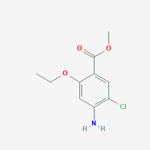 Benzoic acid, 4-amino-5-chloro-2-ethoxy-, methyl ester 