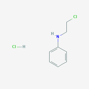 Benzenamine, N-(2-chloroethyl)-, hydrochloride (1:1)  