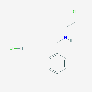 Benzenemethanamine, N-(2-chloroethyl)-, hydrochloride  