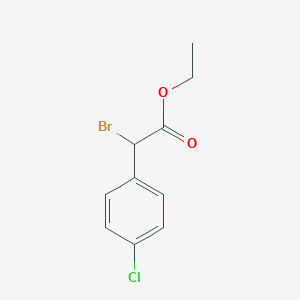 Benzeneacetic acid, a-bromo-4-chloro-, ethyl ester 