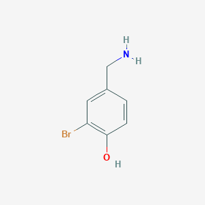 3-Bromo-4-hydroxybenzylamine 