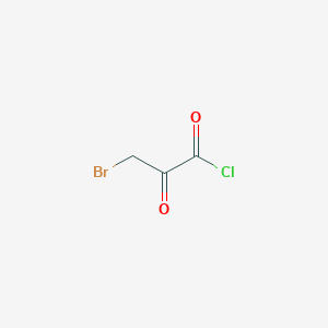 Propanoyl chloride, 3-bromo-2-oxo-   