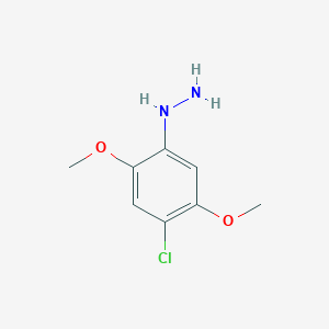 Hydrazine, (4-chloro-2,5-dimethoxyphenyl)- 