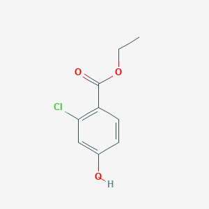 BENZOIC ACID, 2-CHLORO-4-HYDROXY-, ETHYL ESTER  