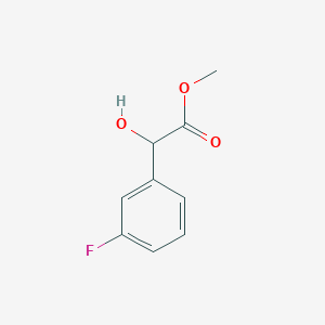 methyl 2-(3-fluorophenyl)-2-hydroxyacetate methyl 2-(3-fluorophenyl)-2-hydroxyacetate