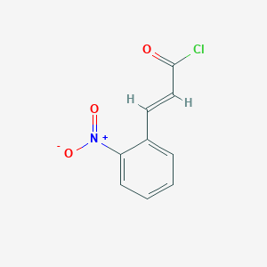 2-Propenoyl chloride, 3-(2-nitrophenyl)- 2-Propenoyl chloride, 3-(2-nitrophenyl)-