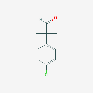 Benzeneacetaldehyde, 4-chloro-a,a-dimethyl- Benzeneacetaldehyde, 4-chloro-a,a-dimethyl-