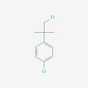 Benzene, 1-chloro-4-(2-chloro-1,1-dimethylethyl)- Benzene, 1-chloro-4-(2-chloro-1,1-dimethylethyl)-
