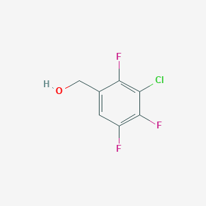 Benzenemethanol, 3-chloro-2,4,5-trifluoro- Benzenemethanol, 3-chloro-2,4,5-trifluoro-