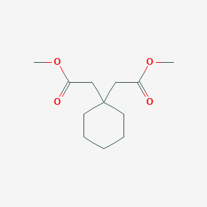 1,1-Cyclohexanediacetic acid, 1,1-dimethyl ester 1,1-Cyclohexanediacetic acid, 1,1-dimethyl ester