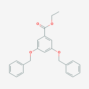 Benzoic acid, 3,5-bis(phenylmethoxy)-, ethyl ester 