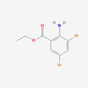 Ethyl 2-amino-3,5-dibromobenzoate