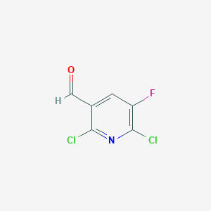 2,6-Dichloro-5-fluoropyridine-3-carboxaldehyde 