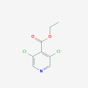 4-Pyridinecarboxylic acid, 3,5-dichloro-, ethyl ester 
