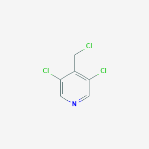 Pyridine, 3,5-dichloro-4-(chloromethyl)- 