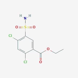 : ethyl 5-(aminosulfonyl)-2,4-dichlorobenzoate 