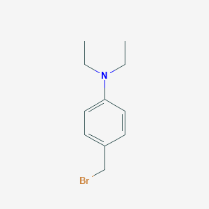 Benzenamine, 4-(bromomethyl)-N,N-diethyl- 