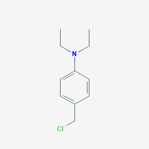 4-(chloromethyl)-N,N-diethylbenzenamine 