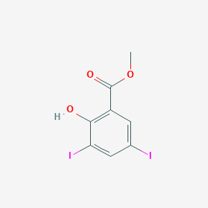 Benzoic acid, 2-hydroxy-3,5-diiodo-, methyl ester 