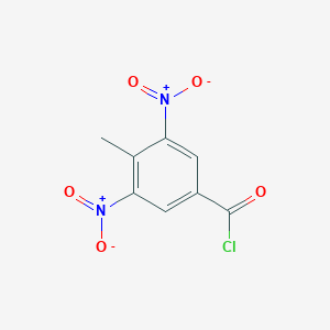 Benzoyl chloride, 4-methyl-3,5-dinitro- 