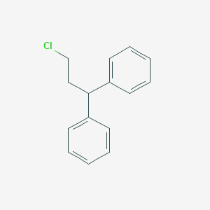 Benzene, 1,1'-(3-chloropropylidene)bis- 