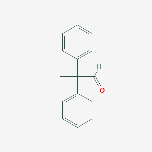 Benzeneacetaldehyde, a-methyl-a-phenyl- Benzeneacetaldehyde, a-methyl-a-phenyl-
