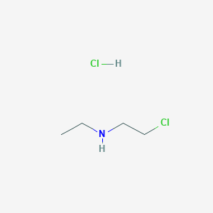 Ethanamine, 2-chloro-N-ethyl-, hydrochloride (1:1) 