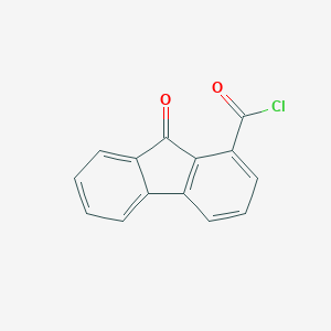 9H-Fluorene-1-carbonyl chloride, 9-oxo-           