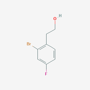 Benzeneethanol, 2-bromo-4-fluoro- 