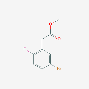 Benzeneacetic acid, 5-bromo-2-fluoro-, methyl ester 