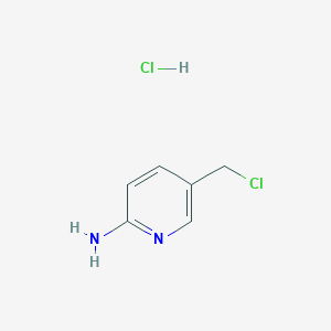 5-(chloromethyl)pyridin-2-amine hydrochloride 