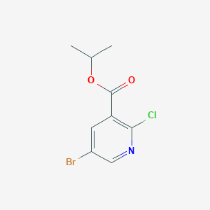 爌ropan-2-yl 5-bromo-2-chloropyridine-3-carboxylate 