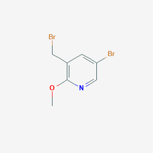 牋5-Bromo-3-bromomethyl-2-methoxypyridine 