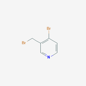 Pyridine, 4-bromo-3-(bromomethyl)- Pyridine, 4-bromo-3-(bromomethyl)-