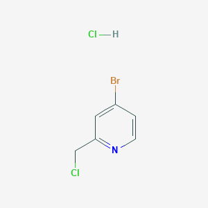 Pyridine, 4-bromo-2-(chloromethyl)-, hydrochloride Pyridine, 4-bromo-2-(chloromethyl)-, hydrochloride